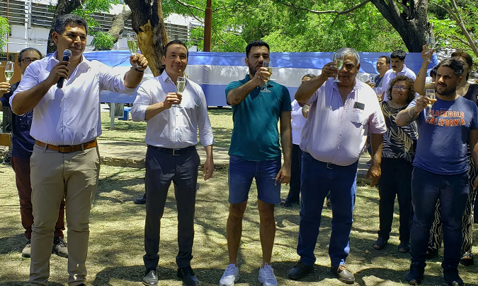 Brindis de Fin de año en el HCD Varelense